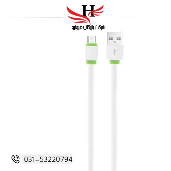 کابل پاوربانک اندرويد الدينيو LDNIO-073 با کیفیت ساخت بالا و انتقال جریان پایدار، مناسب شارژ پاوربانک و گوشی‌های اندرویدی | فروش و پخش عمده کابل شارژ LDNIO توسط هیوارو، نمایندگی شهرضا، استان اصفهان و استان تهران